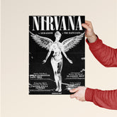 Nirvana In Utero Iconic Concert Poster